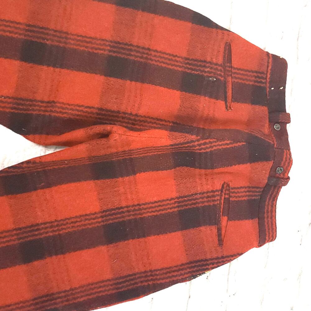 Vintage Tartan Plaid Wool Jodhpur Hunting Pants - Picture 11 of 11